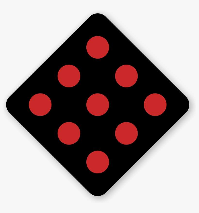 End Of Roadway Marker For Road Traffic - End Of Roadway Marker, transparent png download