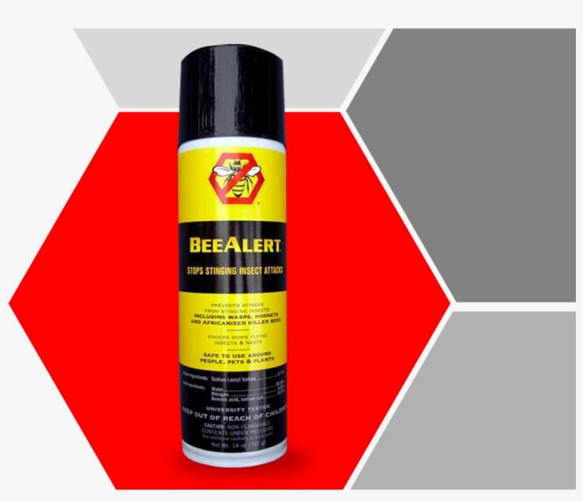 Beealert Aerosol Spray - Beealert Aerosol Spray (1), transparent png download