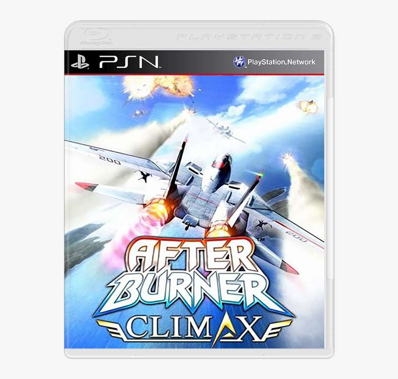 Sony Playstation 3 Psn 2d Box Pack - After Burner Climax 360, transparent png download