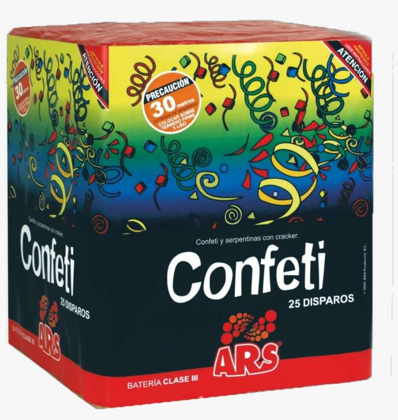 Batería Confeti - Confetti, transparent png download