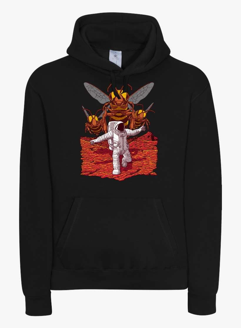 Jcmaziu Killer Bees On Mars Sweatshirt B&c Hooded - Hoodie, transparent png download