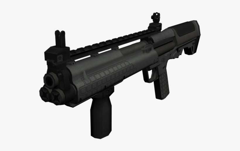 Kel Tec Ksg Escopeta Modelo 3d Keltec Bull Pup Shotgun Png