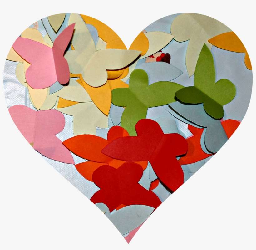 Confeti Casero - Heart, transparent png download