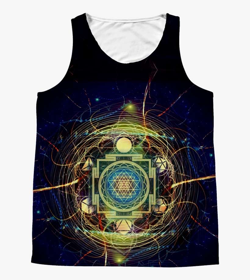 Sri Yantra Tank Top - Mandala, transparent png download