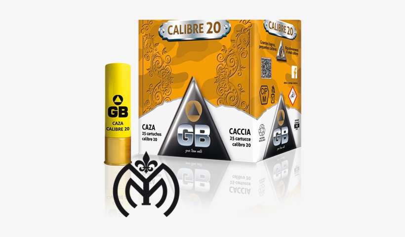 Caartucho Gb Calibre20 - Cartuchos De Caza Superrapid, transparent png download