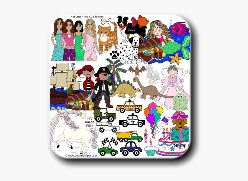 Not Just 4 Kids Cute Clipart - Cute Clipart, transparent png download
