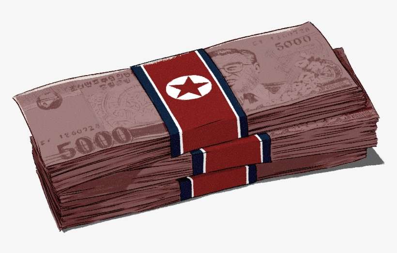 North Korea Money - North Korea, transparent png download