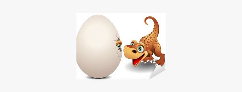 Dinosauro Cucciolo Con Uovo Baby Dinosaur With Egg - Dinosaur, transparent png download