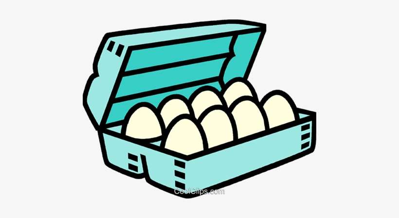 Carton Of Eggs - Egg Carton Clip Art, transparent png download