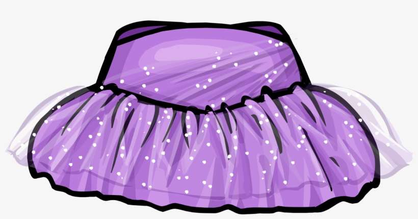 Purple Sparkly Dress Club Penguin, transparent png download