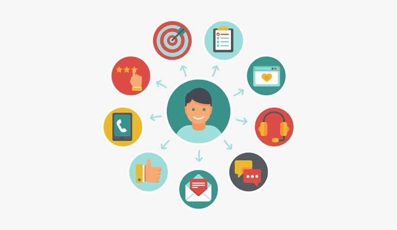 Crm Data - Customer Experience Strategy Vector, transparent png download