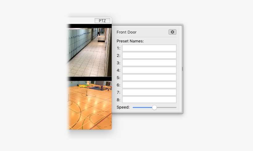 Securityspy Ptz Drawer Settings - Floor, transparent png download