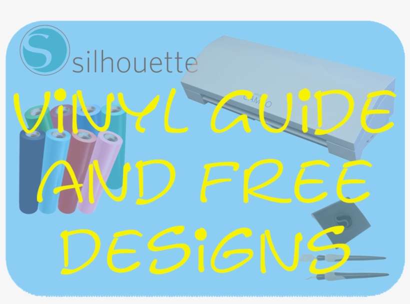 4 Of 9 Silhouette Cameo 3 Oracal Vinyl Sheets Tools - Silhouette Cameo Smooth Black Heat Transfer, transparent png download