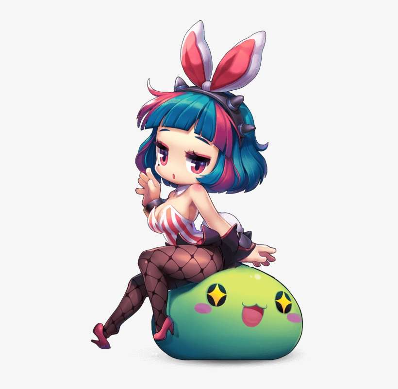 Girl - Maplestory 2 Mint And Vanilla, transparent png download
