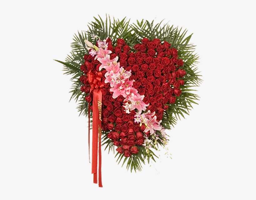 Red Angel Heart - Modern Florist, transparent png download