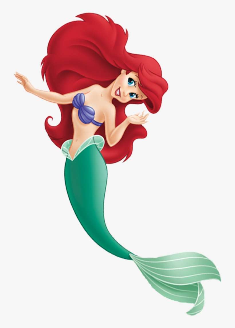 Princesas Da Disney - Vector De La Sirenita Disney, transparent png download