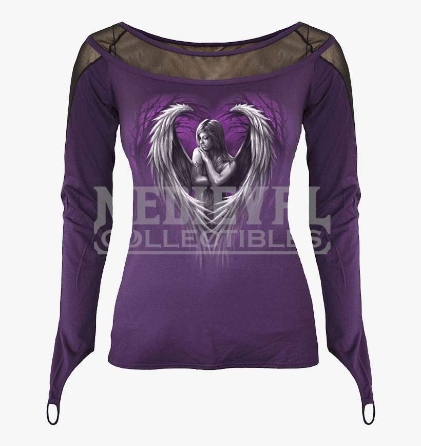 Angel Heart Fine Mesh Womens Shirt - ヨーロッパ直輸入zippo ジッポー Angels Heart 2000822, transparent png download