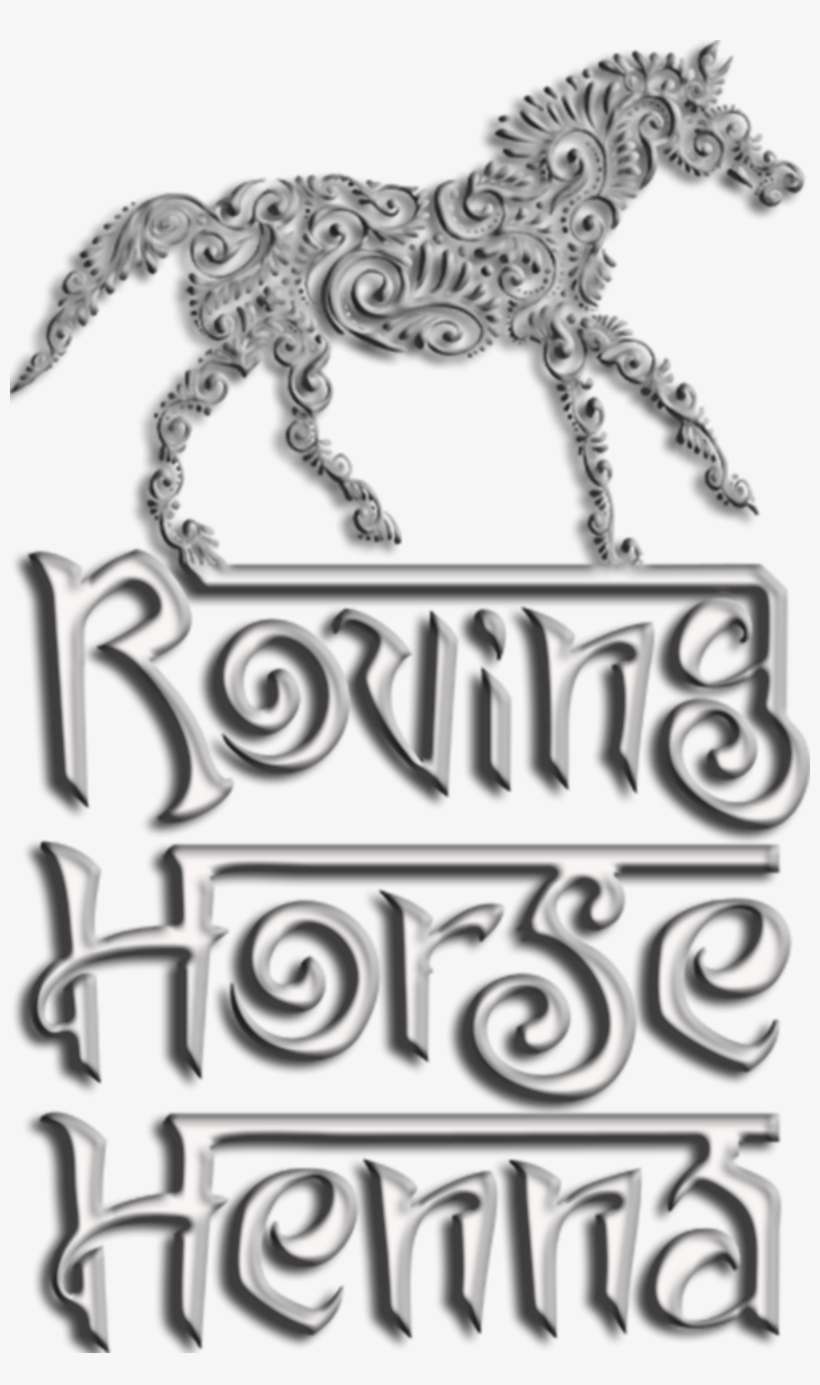 Mehndi Clipart Bridal Book - Roving Horse Henna, transparent png download