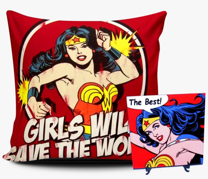 Voltar - Dc Comics Wonder Woman (of All People) Art Print, transparent png download