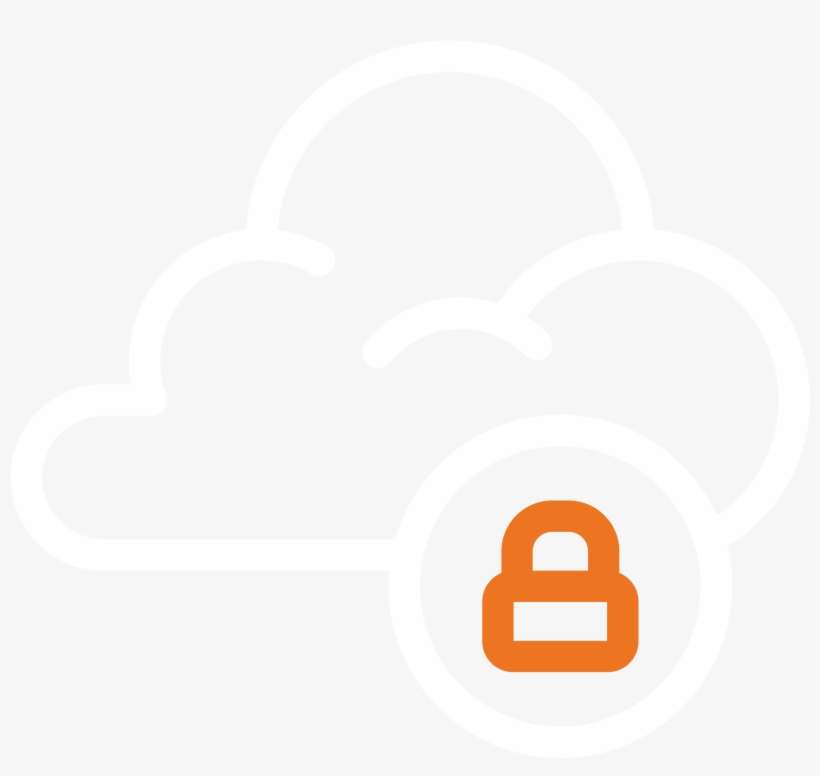 Packetsled Icon Security White - Parallel, transparent png download