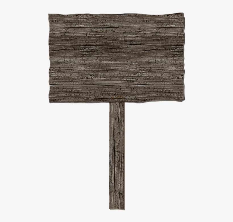 Sign, Wood, Old, Blank, Vintage, Wooden, Signpost - Stock.xchng, transparent png download