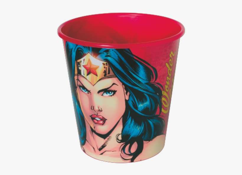 Pipoqueira Mulher Maravilha Bd04-09 - Balde Da Mulher Maravilha, transparent png download