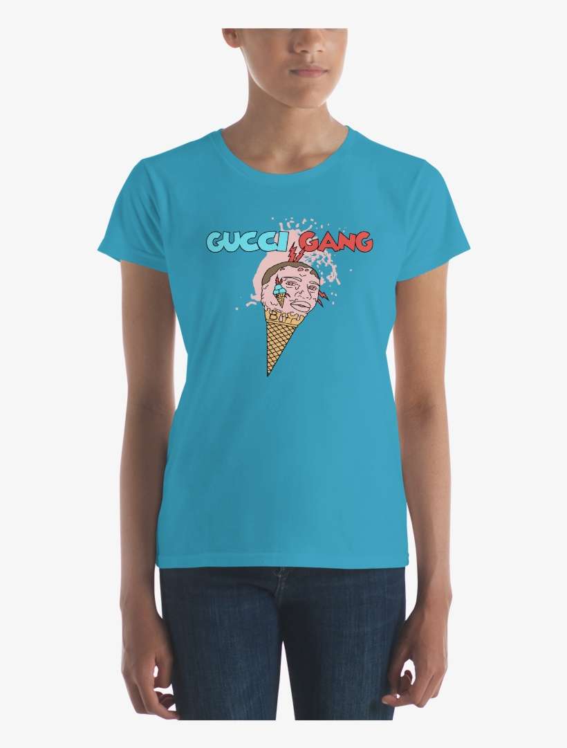 T Shirt Femme Gucci Gang - Shirt, transparent png download