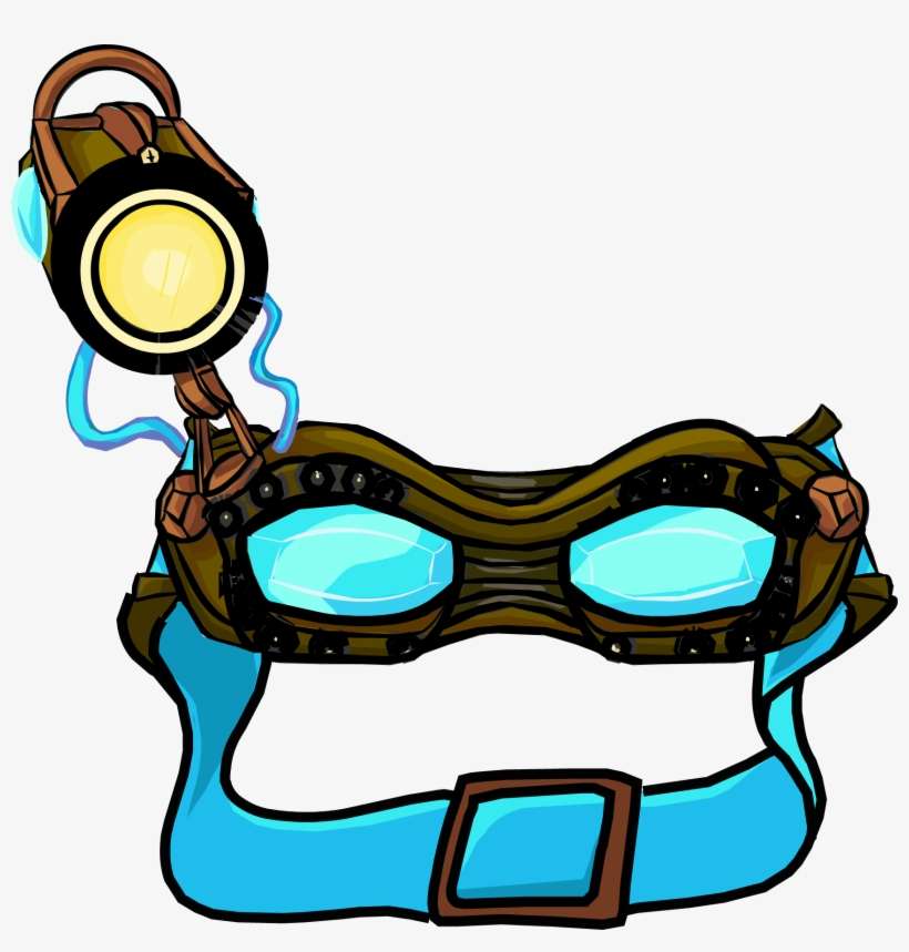 Ghost Goggles Icon 2083 - Club Penguin Ghost Catcher, transparent png download