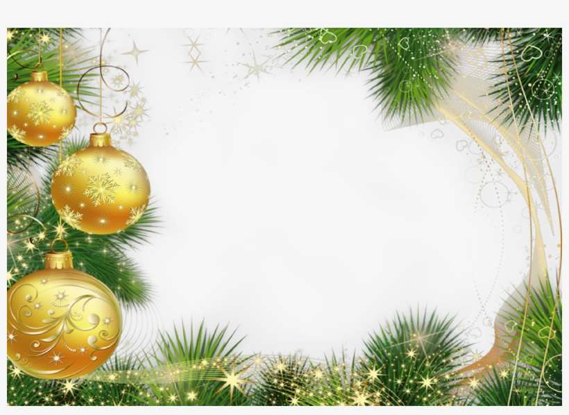 Marco De Fotos De Navidad - Christmas Frame Png, transparent png download