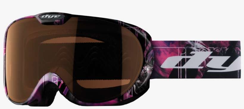 D2s-modern V=1511381453 - Dye Snow D2s Snow Goggle, Modern With Orange Lens, transparent png download