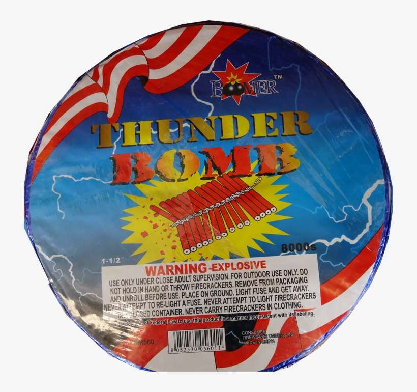 Thunder Bomb - Thunder Bomb Firecrackers 8000, transparent png download