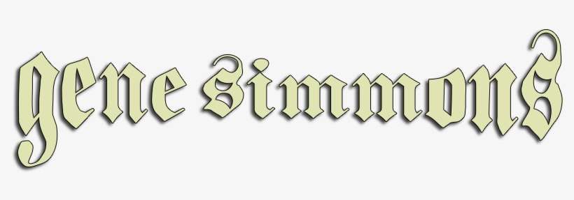 Gene Simmons Image - Gene Simmons Logo Png, transparent png download