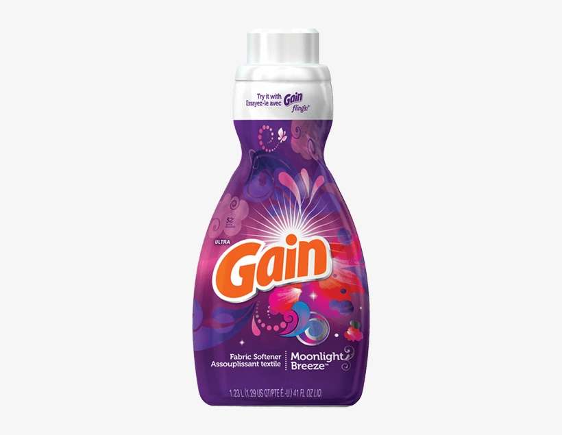 Gain Liquid Fabric Softener Moonlight Breeze - Ultra Gain Fabric Softener, Moonlight Breeze 52 Loads, transparent png download