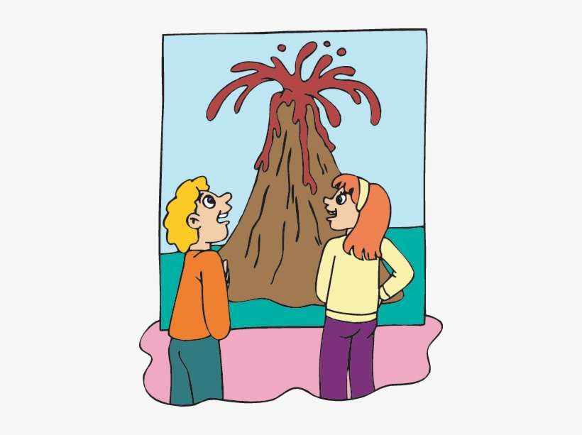 Here Is Scholastic's Volcano Lab You Will Answer Questions - Model, transparent png download