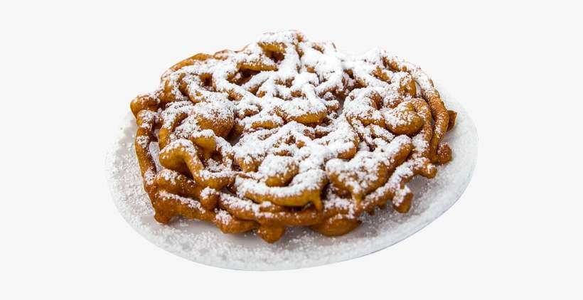 Free Funnel Png - Elitch Gardens Funnel Cake, transparent png download