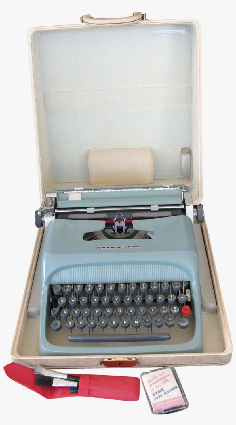 Vintage 1950's Green Underwood Olivetti Studio 44 Portable - Coin Purse, transparent png download