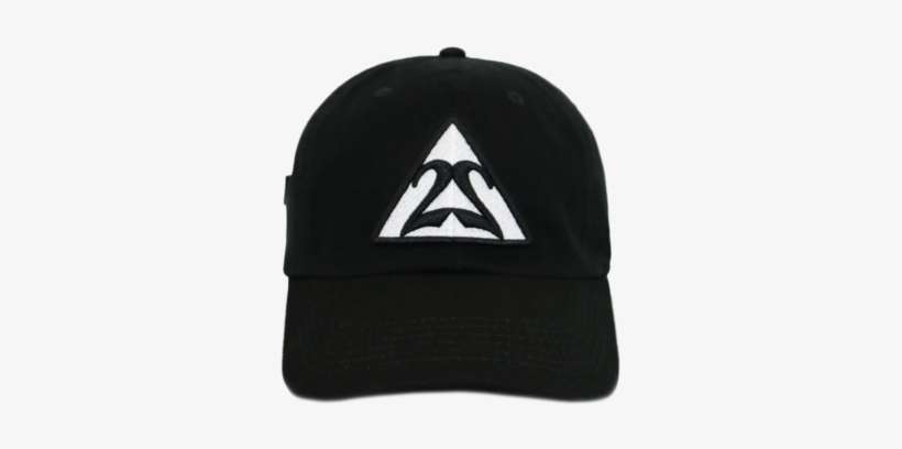 White Triangle With Black Outline Dad Hat - Depeche Mode, transparent png download