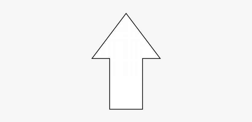 Curved White Arrow - White Arrow Black Background, transparent png download