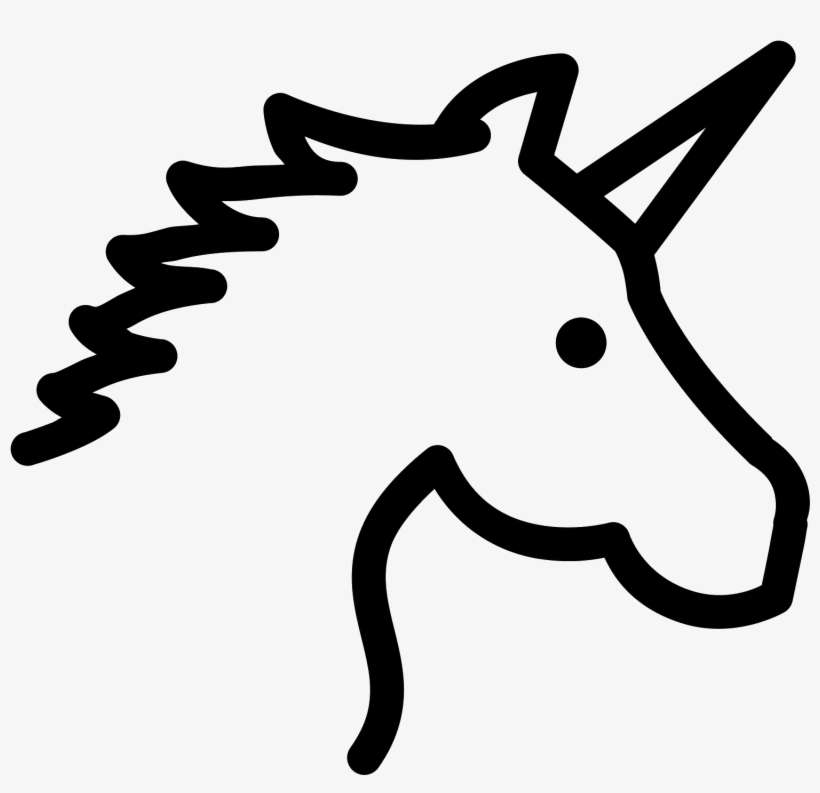 This Icon Represents A Unicorn - Download Unicorn Icon Png, transparent png download