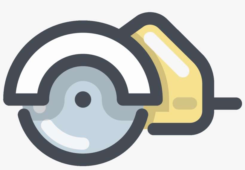 Circular Saw Icon - Icon, transparent png download