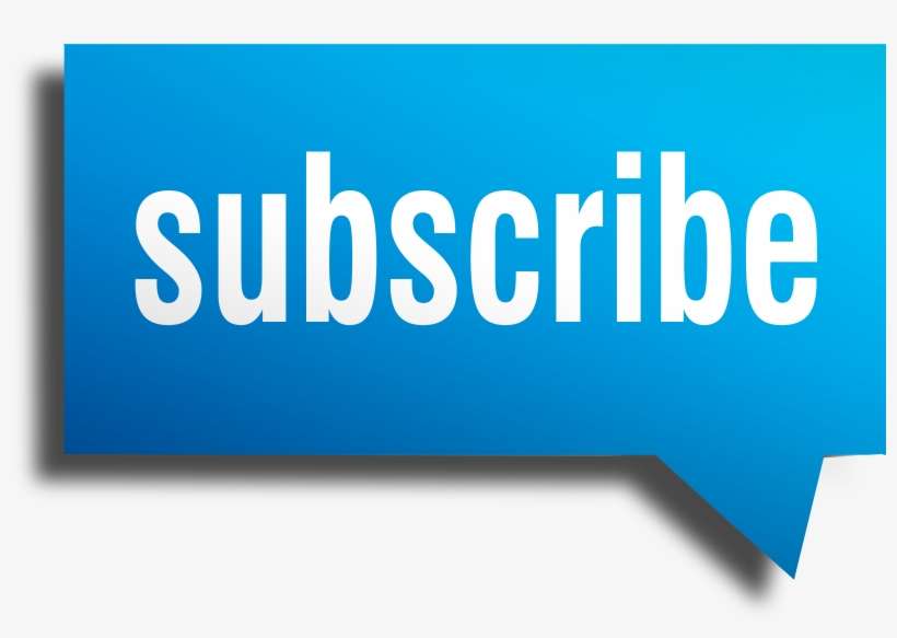 Download Blue Subscribe Png | Transparent PNG Download | SeekPNG