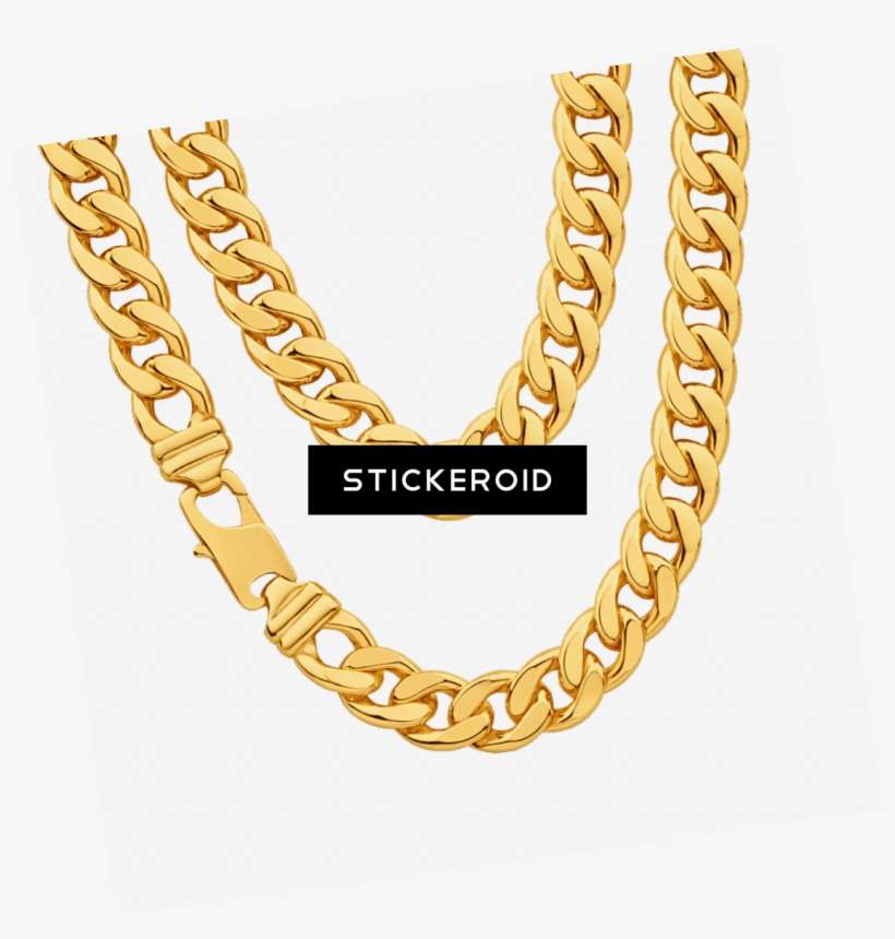 Thug Life Gold Chain Shiny - 9ct Gold 