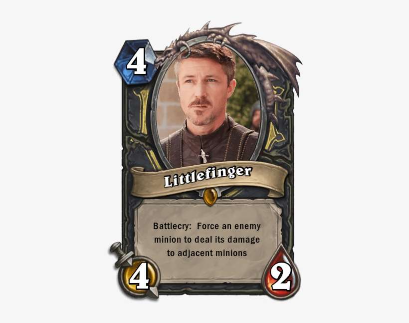 Hearthstone Game Of Thrones Littlefinger - Prince Malchezaar Hearthstone, transparent png download