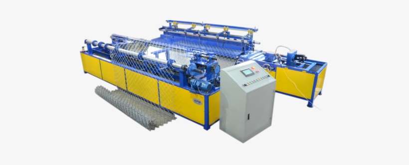 Chain Link Fence Wire Mesh Machine - Mesh, transparent png download