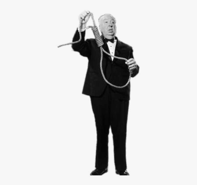 Alfred Hitchcock Holding A Noose - Poster: Alfred Hitchcock, Alfred Hitchcock Presents,, transparent png download