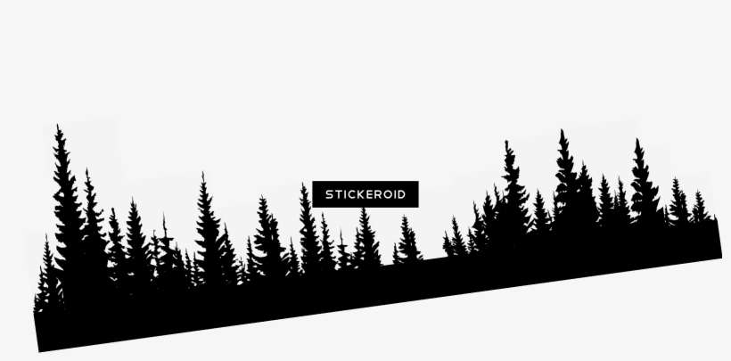 Forest - Forest Silhouette, transparent png download