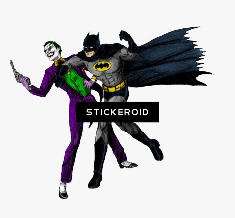 Batman Joker - Batman And Joker Png, transparent png download