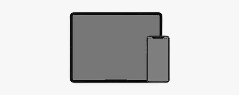 Iphone And Ipad - Apple Ipad Family, transparent png download