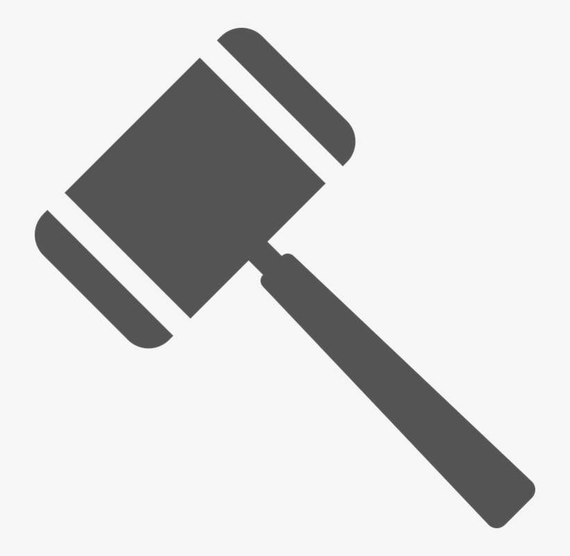 Gavel - Judge Symbol, transparent png download