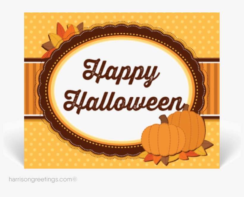 Pumpkin Happy Halloween Client Postcards - Happy Halloween Studio Closed, transparent png download